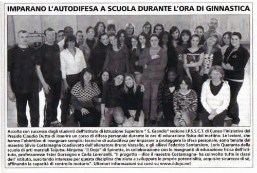 Difesa personale a scuola
